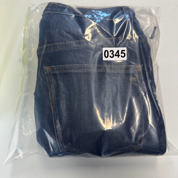 Madewell Jeans Womens 26 Blue Curvy Skinny High Rise Dark Wash Stretch - Picture 13 of 13